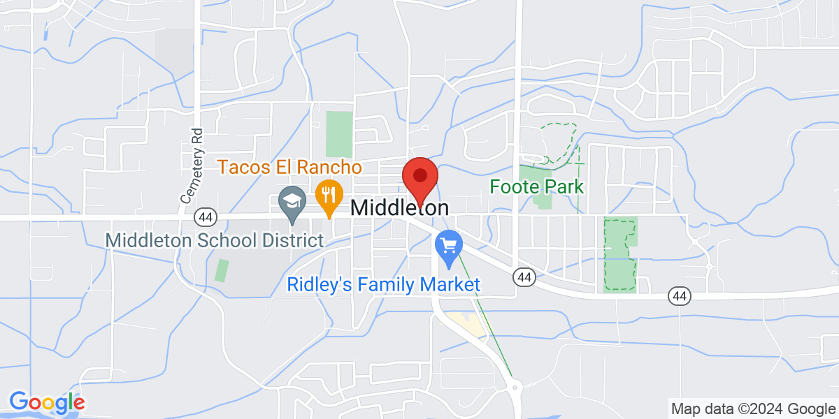 Map of Middleton Public Library